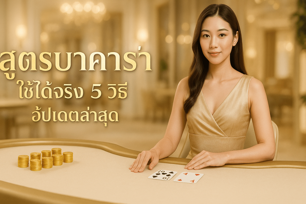 สูตรบาคาร่า ใช้ได้จริง