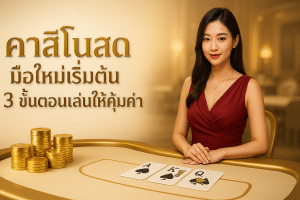 คาสิโนสด มือใหม่เริ่มต้น